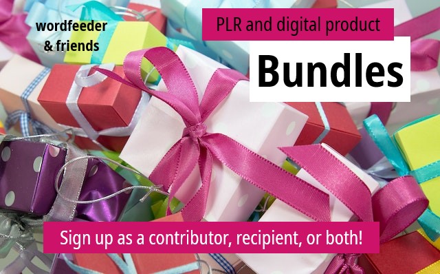 PLR and Digital Product Bundles