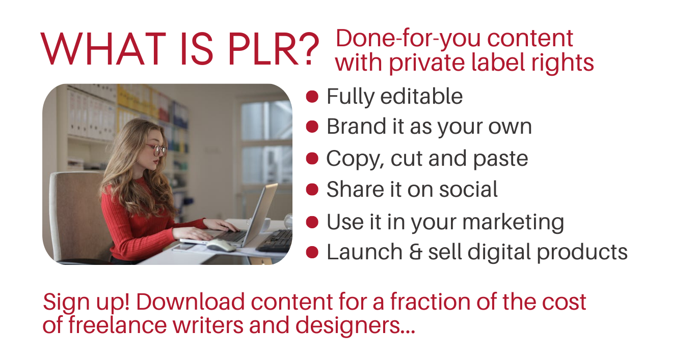 what is plr content